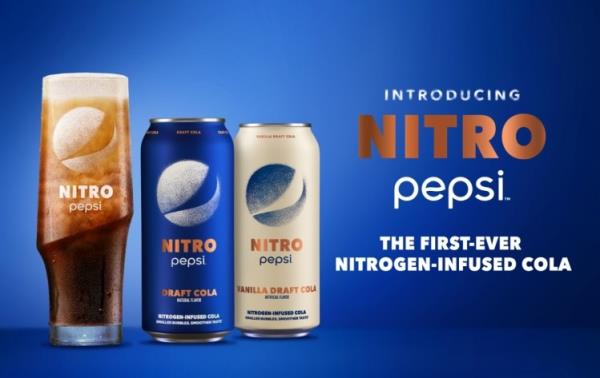 Nitro Pepsi在美国发布:“我们正在重新构想可乐类饮料!””