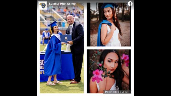 Jesse Harmon died in a car crash hours after graduating high school, Louisiana police say. “There is truly no one like her,” a friend said on Facebook.
